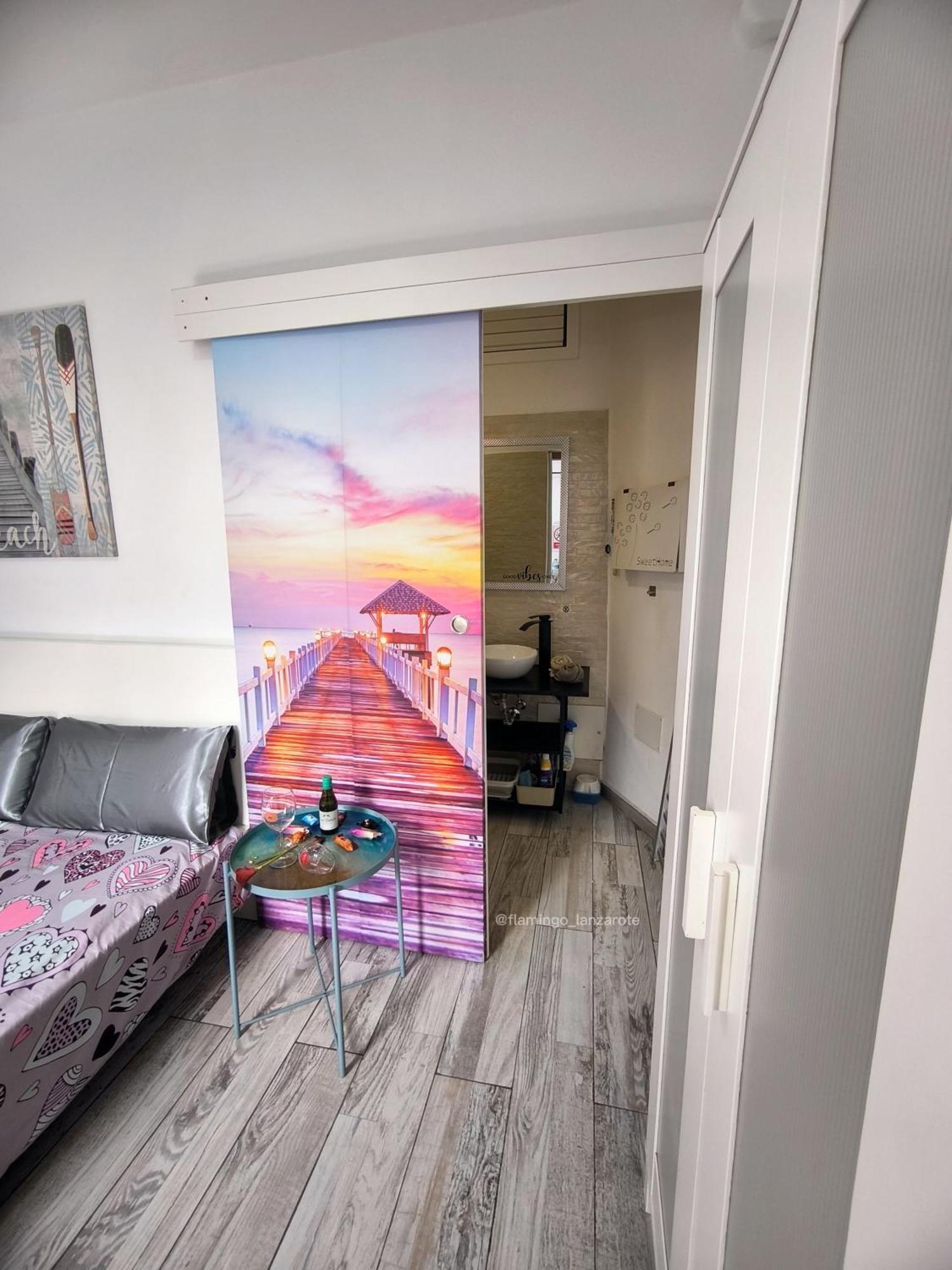 Habitacion Flamingo, Entrada Privada Y Bano Privado En Suite By Flamingo House, No Fumadores Arrecife  Exteriör bild